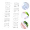 FRCOLOR 10 Sets Finger Toothbrushes with Transparent Cases Food Grade Silicone Soft Bristles Oral Massagers for Gum Care and Teething Comfort view 4