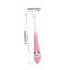 Baluue Soft Bristle Childrens Toothbrush for Ages Comfortable Manual Brush with Portable Pink Panda Design Oral Cleaning for Sensitive Gums view 2