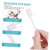 SOESFOUFU 30Pcs Oral Cleaning Gauze Toothbrush with Tongue Cleaner for Newborns Gentle Mouth Swabs Disposable Soft Bristle Oral Hygiene Kit view 2