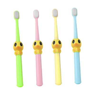PHENOFICE 4pcs Soft Bristle Toothbrush Cartoon Design for Ages Durable Safe Material Teeth Cleaning Brushes for Boys for Gentle Oral Care