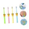 PHENOFICE 4pcs Soft Bristle Toothbrush Cartoon Design for Ages Durable Safe Material Teeth Cleaning Brushes for Boys for Gentle Oral Care view 3