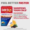 Cold-Eeze Plus Defense Natural Citrus with Elderberry Zinc Lozenges, Reduces Duration of The Common Cold, Sambucus Nigra, Echinacea and Rose Hips, 25 Ct, Pack of 2 view 2