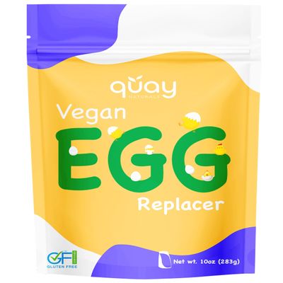 Quay Naturals Vegan Egg Replacer, 10 oz (Pack of 1) - Non GMO, Gluten free, Paleo Friendly, Vegan Egg Substitute
