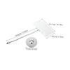 OUNONA Hands Magnifying Glass with Flexible Tube Desktop Stand Large Lens Angle Magnifier for Reading Crafts Low Vision Seniors view 2