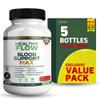 GREENVIFY Healthy Flow Blood Support Max, 60 Capsules, Herbal Supplement with Vitamins & Minerals (5) view 1