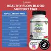 GREENVIFY Healthy Flow Blood Support Max, 60 Capsules, Herbal Supplement with Vitamins & Minerals (5) view 2