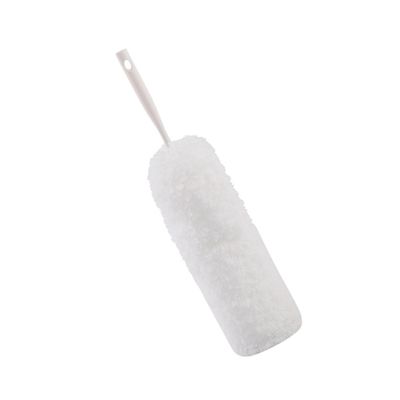ASAKKURA Bendable Hand Duster with Telescopic Pole Household Dust Sweeper for Car Computer Ceiling and Sofa Cleaning with Machine Washable Microfiber