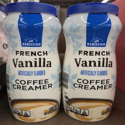 Barissimo The Coffee Experts French Vanilla Coffee Creamer 15oz 425g (Two Bottles)