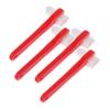 BEBEMOKO 4pcs Double Sided Denture Brushes for Denture Care and Braces Cleaning Compact Material Toothbrush for Travel and Daily Use view 1