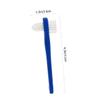 OSOLADY 3Pcs Double Headed Denture Toothbrushes for Adults Ergonomic Small Braces Cleaning Brush in White Red Grip Teeth Clean Tool view 2