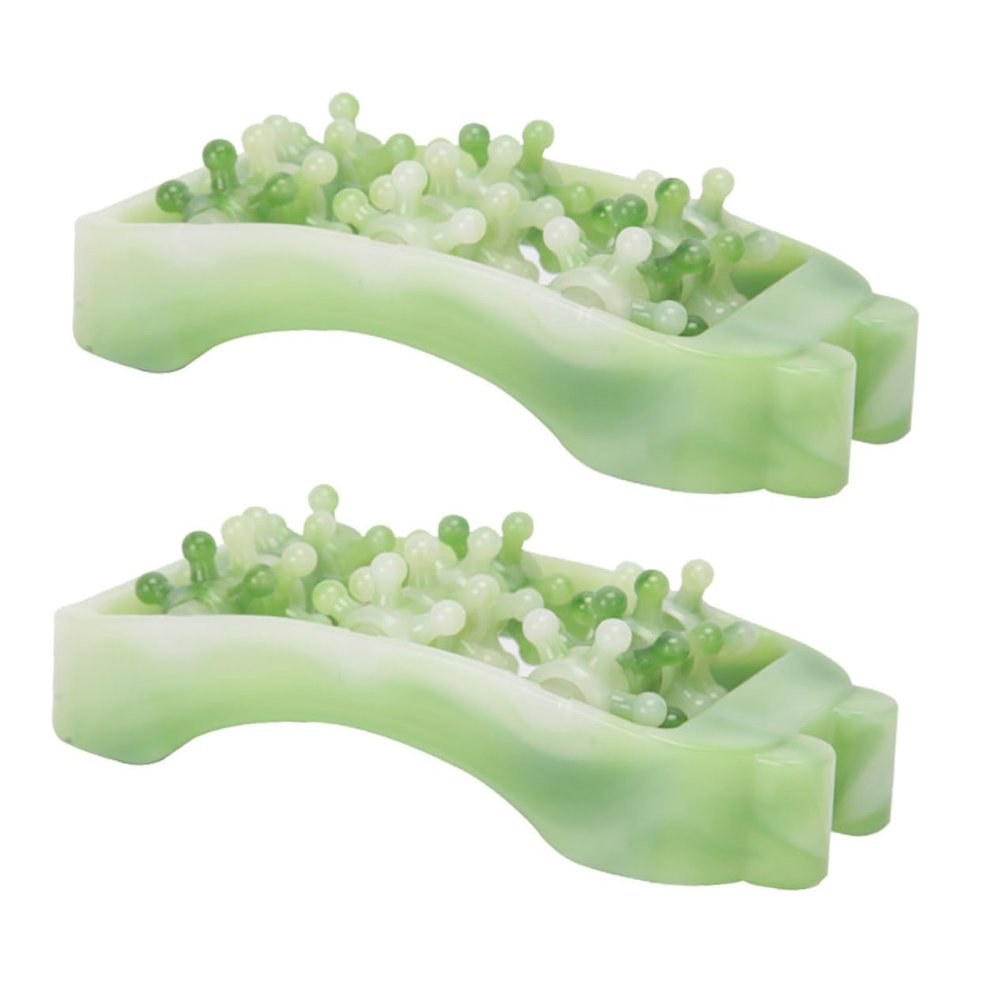 SECFOU 2pcs Foot Roller Massager for Muscle Soreness Relief Plastic Mini Foot Relaxation Tool to Promote Circulation and Soothe Ache
