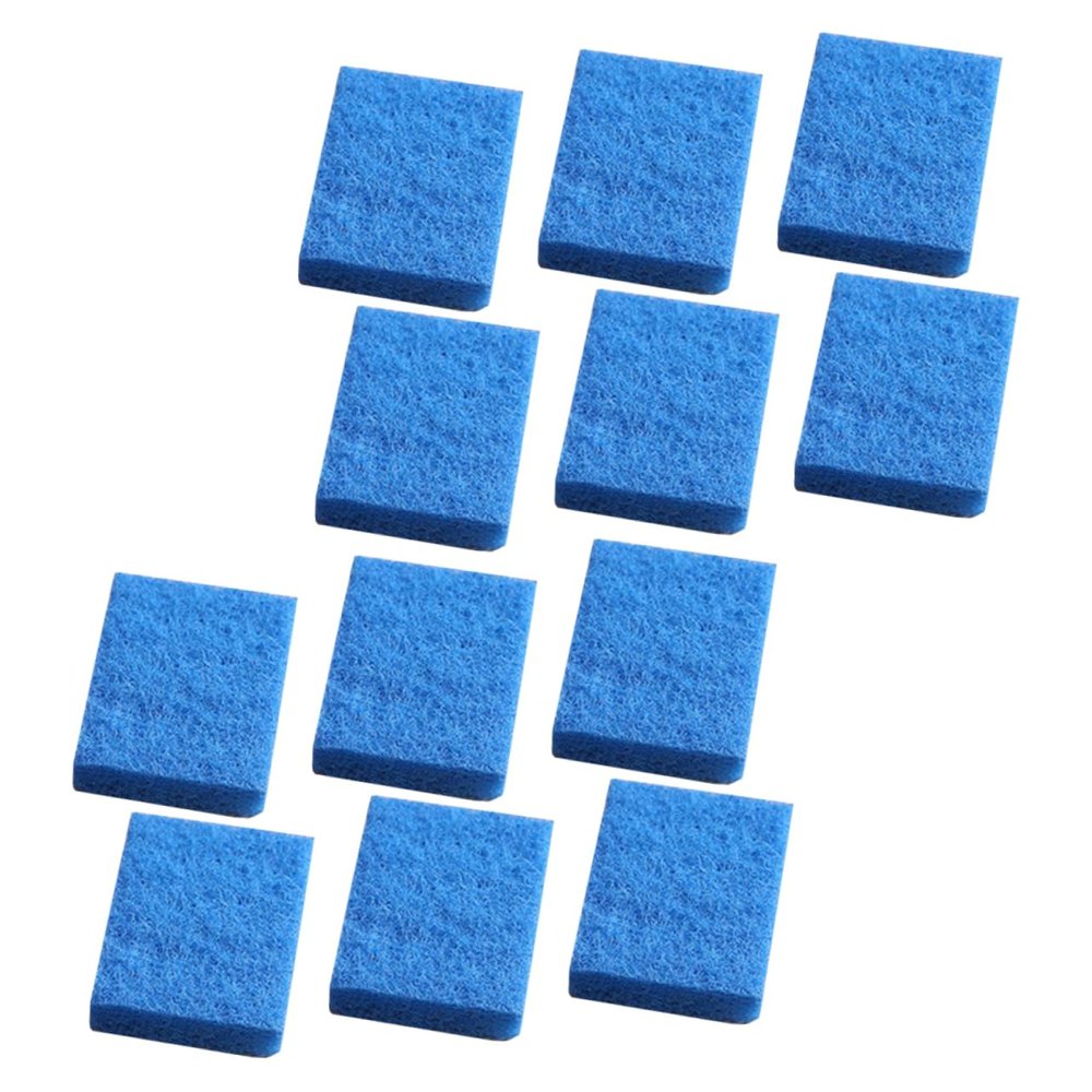 BEBEMOKO 12pcs Thick Double Sided Kitchen Cleaning Sponges with Non Scratch Scrubber Dishwashing Pads for Cookware and Household Surfaces Practical and Absorbent Kitchen Scrubbers