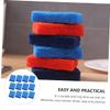 BEBEMOKO 12pcs Thick Double Sided Kitchen Cleaning Sponges with Non Scratch Scrubber Dishwashing Pads for Cookware and Household Surfaces Practical and Absorbent Kitchen Scrubbers view 4