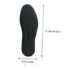 BELLIFFY Liquid Glycerol Massaging Insoles for Men Women TPU Shock Absorption Foot Cushions with Arch Support Thin Flexible Shoe Inserts for Relief and Improved Circulation view 2