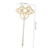 TOYZFRIENDY Long Handle Quilt Duster Rug Beater for Home Cleaning Tools for Quilt and Carpet Practical Plastic Rattan Style Dust Removal Tool for Bedrooms Living Rooms and Offices view 2