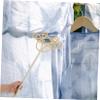 TOYZFRIENDY Long Handle Quilt Duster Rug Beater for Home Cleaning Tools for Quilt and Carpet Practical Plastic Rattan Style Dust Removal Tool for Bedrooms Living Rooms and Offices view 4