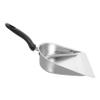 PAMINGONO Thickened Stainless Steel Handheld Dustpan Portable Garbage Shovel with Small Handle Creative Home Cleaning Tool for Kitchen and Bedroom Compact Dustpan for Easy Cleanup view 1