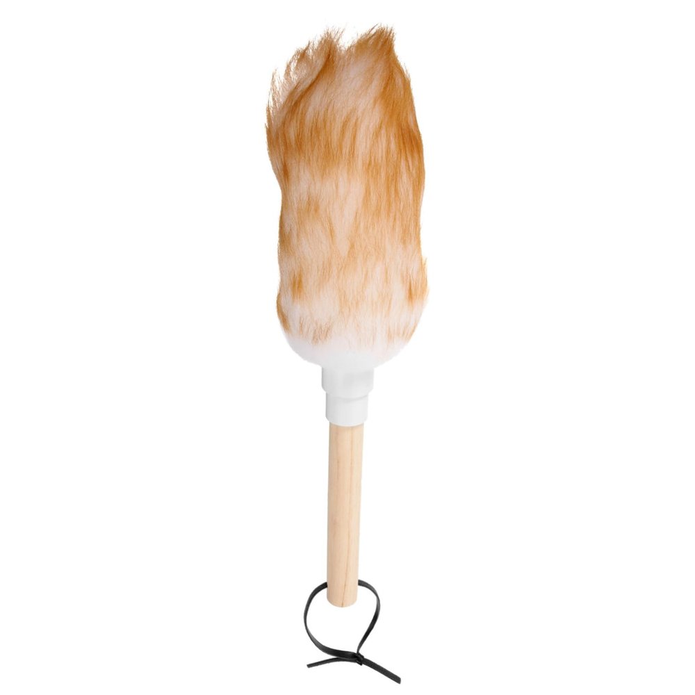 ADOCARN Wood Handle Wool Duster for Car and Home Cleaning Ergonomic Non Slip Dust Remover Tool Soft Wool Fibers for Delicate Surfaces Lightweight Household Dusting Brush