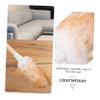 ADOCARN Wood Handle Wool Duster for Car and Home Cleaning Ergonomic Non Slip Dust Remover Tool Soft Wool Fibers for Delicate Surfaces Lightweight Household Dusting Brush view 3