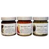Hellenic Farms Greek Spreads 3-pack - Sweet Red Pepper & Graviera Cheese Spread, plus Roasted Eggplant & Red Pepper Spread, plus Kalamata Olive & Oregano Spread view 1
