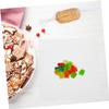 COHEALI 100pcs Clear Cellophane Sheets Flower Bouquet Wrapper for Candy DIY Crafts High Transparency Protective Wrapping for Treats and Gifts view 1