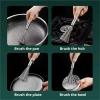 LKHFOAQM Stainless Steel Pot Brush Long Handle Multi-Functional Cleaning Brush Hanging Washing For Kitchen Sink Pans Scrubber Tools(1pcs S) view 4