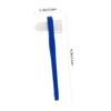 Beaupretty 4 pcs Double Head Denture Toothbrushes Small Portable Denture Cleaning Brushes Ergonomic Design Lightweight Plastic Material for Oral Care view 2