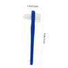 LIFKOME 3Pcs Double Sided Denture Toothbrushes for Adults Small Angled Brush Heads with Soft Bristles Flexible Deep Mouth Cleaning Tool for Partial and Full Dentures and Gentle Gum Care view 2
