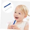 LIFKOME 3Pcs Double Sided Denture Toothbrushes for Adults Small Angled Brush Heads with Soft Bristles Flexible Deep Mouth Cleaning Tool for Partial and Full Dentures and Gentle Gum Care view 3