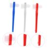 LIFKOME 3Pcs Double Sided Denture Toothbrushes for Adults Small Angled Brush Heads with Soft Bristles Flexible Deep Mouth Cleaning Tool for Partial and Full Dentures and Gentle Gum Care view 4