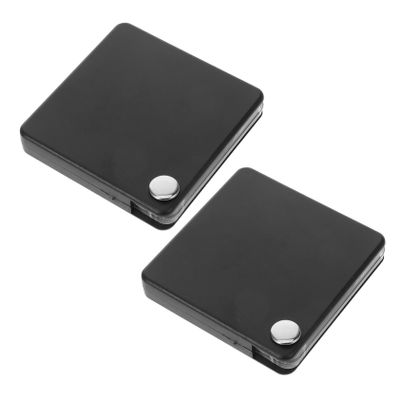 MOTHNUR 2Pcs Folding Pocket Hand Magnifier Square Magnifiers for Jewelry Repair Watch Identification Coin and Stamp Examination Portable and Practical Tools