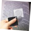 MOTHNUR 2Pcs Folding Pocket Hand Magnifier Square Magnifiers for Jewelry Repair Watch Identification Coin and Stamp Examination Portable and Practical Tools view 4