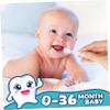MOTHNUR 30Pcs Tongue Cleaner Gauze Oral Cleaning Kit for Boy Girl Ergonomic Handle Soft and Safe Mouth Brush for Early Oral Care view 4