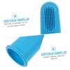 CONGARTENO 12Pcs Silicone Finger Toothbrush for Oral Cleaner Deep Cleaning Gum Care Gentle Toothbrush for Boys and Home Travel Use view 2