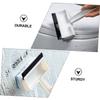 UKCOCO 4Pcs Double Sided Bathroom Cleaning Brushes Non Slip Handle Plastic Tile Scrubbers for Kitchen and Wall Grout Stain Removal Household Use view 4