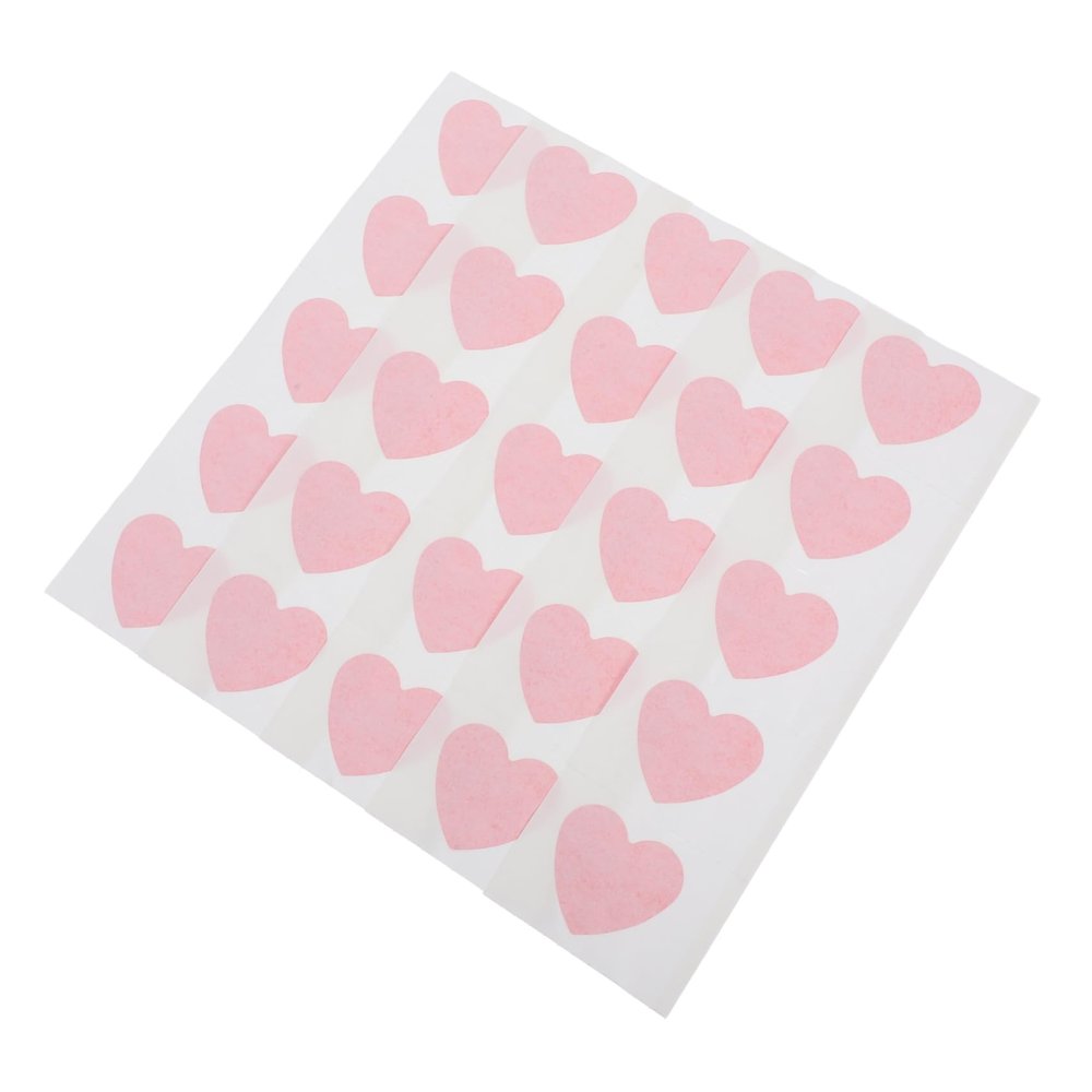 HOMOCONO 25pcs Heart Shaped Bandages Adhesive Wound Closure Strips Breathable Flexible Sensitive Skin Care Patches for Outdoor Adventures Camping Hiking