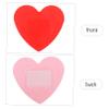 HOMOCONO 25pcs Heart Shaped Bandages Adhesive Wound Closure Strips Breathable Flexible Sensitive Skin Care Patches for Outdoor Adventures Camping Hiking view 3
