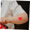HOMOCONO 25pcs Heart Shaped Bandages Adhesive Wound Closure Strips Breathable Flexible Sensitive Skin Care Patches for Outdoor Adventures Camping Hiking view 4