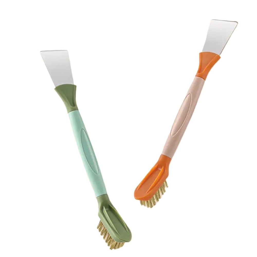 LKHFOAQM Multifunctional Kitchen Cleaning Brush For Gap Grease - Household Pot Scrubber Oven Grill Fryer Cleaner Gas Stove(Blue-1)