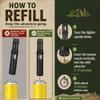 Flintsafe Torch Lighter, Refillable Butane Jet Flame view 4