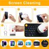 LKHFOAQM 20-in-1 Cleaner Kit Keyboard Pen Screen Cleaning Tools Computer Earphones Brush Puller Multifunctional Brush Dust Remove Kit(20 in 1 Black) view 3