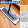 15 PCS 18 Inch Microfiber Cleaning Pads for Bona Mop, Reusable Mop Pad Refills Replacement Microfiber Mop Pads, Machine Washes view 4