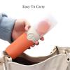 Portable Tableware Set, 5 Counts/set Including Knife, Fork, Spoon, Chopsticks & Storage Box, Camping Outdoor Tableware, Student Tableware Set, Picnic Set (1 yellow) view 4