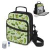 Wdktrgetd Large Capacity Medicine Storage Bag for Men Women Insulin Medication Travel Case Portable Diabetic Supplies Organizer with Layer and Shoulder Strap for Diabetic Supplies Asthma Inhaler view 2