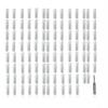 0.2 Inch Useful 100PCS Clear Plastic Heat Shrink Tubing Sneaker Shoe Lace,Shoelaces Ends Aglets For Shortening Repair Shoelaces Aglet Tips,Lace Tips with Good Shrinkage,Compatible with Most Sneaker view 1