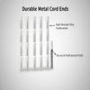 0.2 Inch Useful 20PCS Clear Plastic Heat Shrink Tubing Sneaker Shoe Lace,Shoelaces Ends Aglets For Shortening Repair Shoelaces Aglet Tips,Lace Tips with Good Shrinkage,Compatible with Most Sneaker view 4