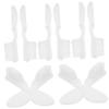 PartyKindom 10pcs Prison Toothbrushes Soft Nylon Portable Brushes for Inmates Safe Use in Detention and Rehabilitation Centers Lightweight Harm Design view 1