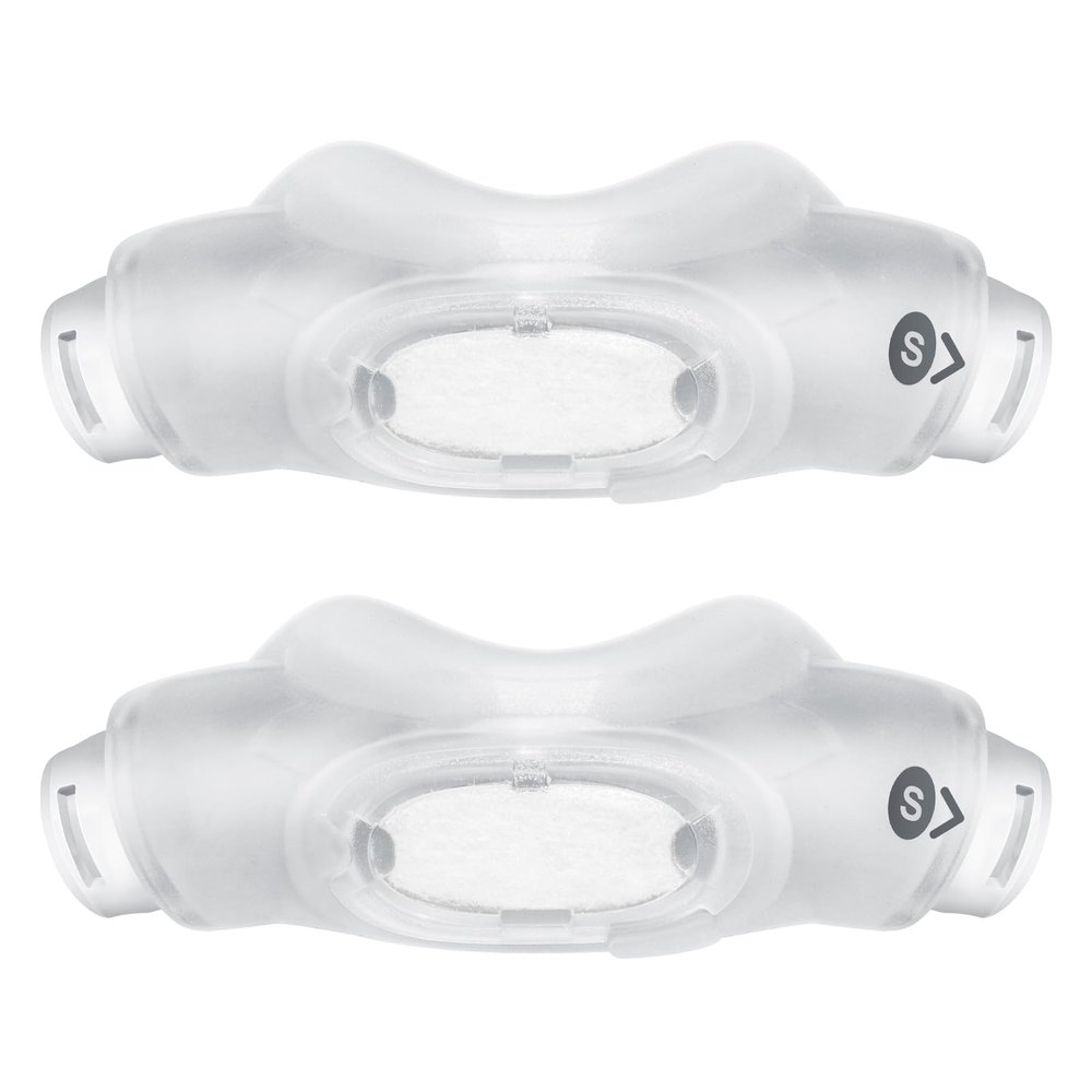 2 Packs Replacement Nasal Cradle Cushion for Airfit N30i - Nasal CPAP Mask Cushion - Quiet Venting & Comfortable and Soft (Small)
