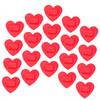 30 Sheets Heart Shaped Wound Bandages Strong Adhesive Breathable Portable Patches for All Ages Easy to Tear Non Irritating Grade Wound Care Protection view 1