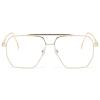 helena Retro Big Pilot Reading Glasses for Women Men Classic Oversized Large Reader Blue Light Computer Frame UV400 (C2, 2.5, x) view 2